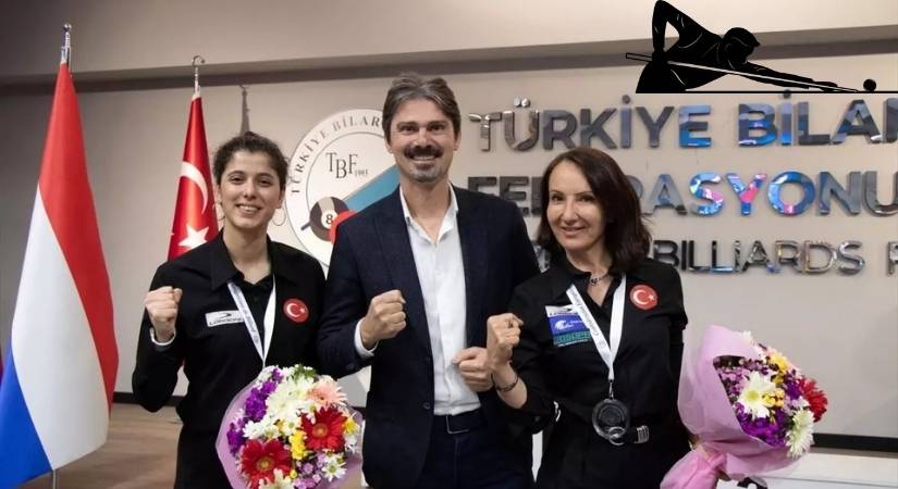 Milli Kadın Bilardocularımız Danimarka’da Tarihi Başarıya İmza Attı