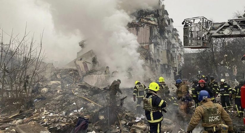 Kiev’e Rusya’dan Gece Yarısı Füze Saldırısı: 9 Ölü, 70’ten Fazla Yaralı