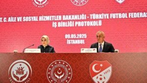 Aile ve Sosyal Hizmetler Bakanlığı ile Türkiye Futbol Federasyonu İşbirliğiyle 2025 Aile Yılı Kutlamaları