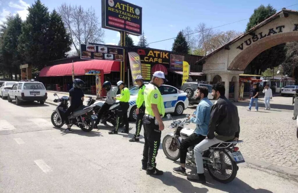 Beyşehir’de Motosiklet Denetimleri ve Güvenlik Önlemleri Artırıldı