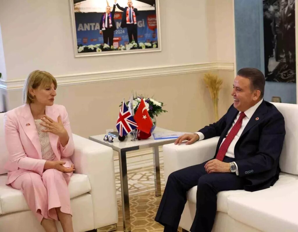 Birleşik Krallık Ankara Büyükelçisi Jill Morris ve Heyeti Antalya’da Temaslarda Bulundu
