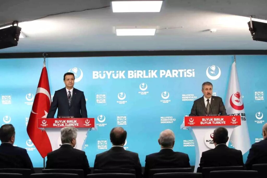 Büyük Birlik Partisi ve Saadet Partisi Liderleri Ortak Görüşmelerde Bir Araya Geldi