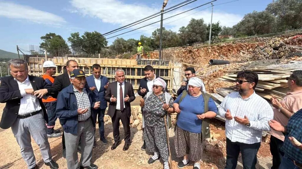 Çamlık Mahallesi’nde Yeni Camii Temeli Atıldı