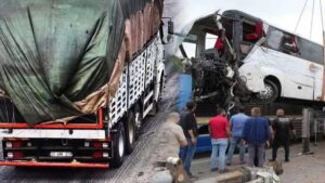 Çanakkale Ezine’de Zincirleme Trafik Kazası: 8 Ölü ve 21 Yaralı