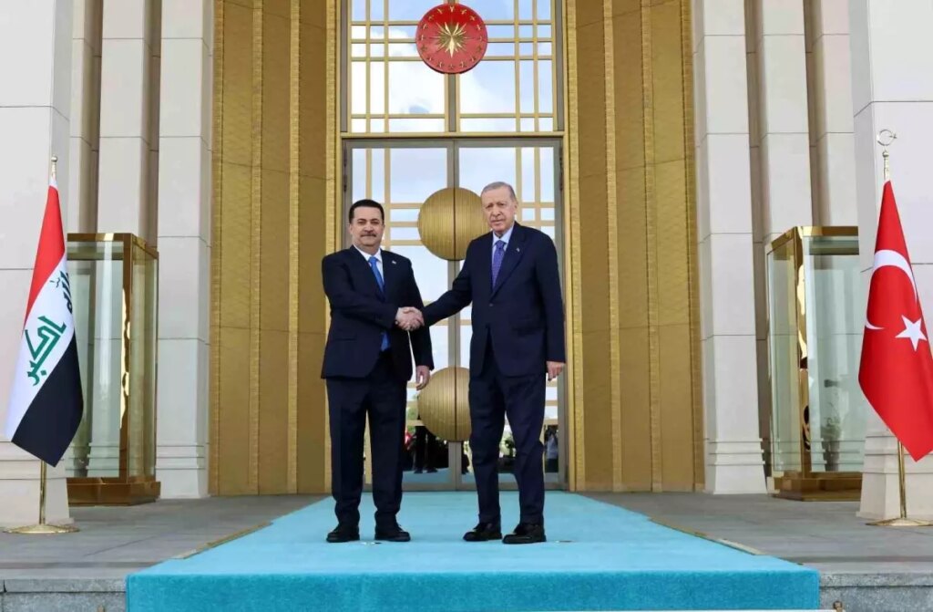 Cumhurbaşkanı Erdoğan ile Irak Başbakanı Sudani’nin Resmi Karşılama Töreni