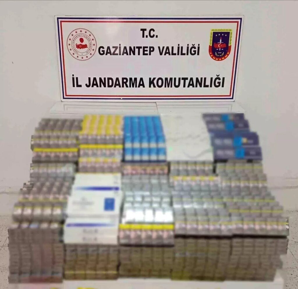 Gaziantep’te Jandarmadan Kaçakçılıkla Mücadele Operasyonu
