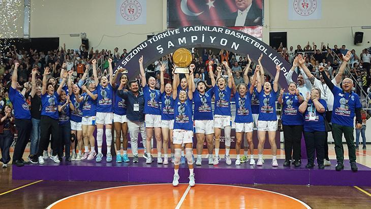 JM Çanakkale Belediyespor, Kadınlar Basketbol Süper Ligi’nde Şampiyonluk Sevinci Yaşadı