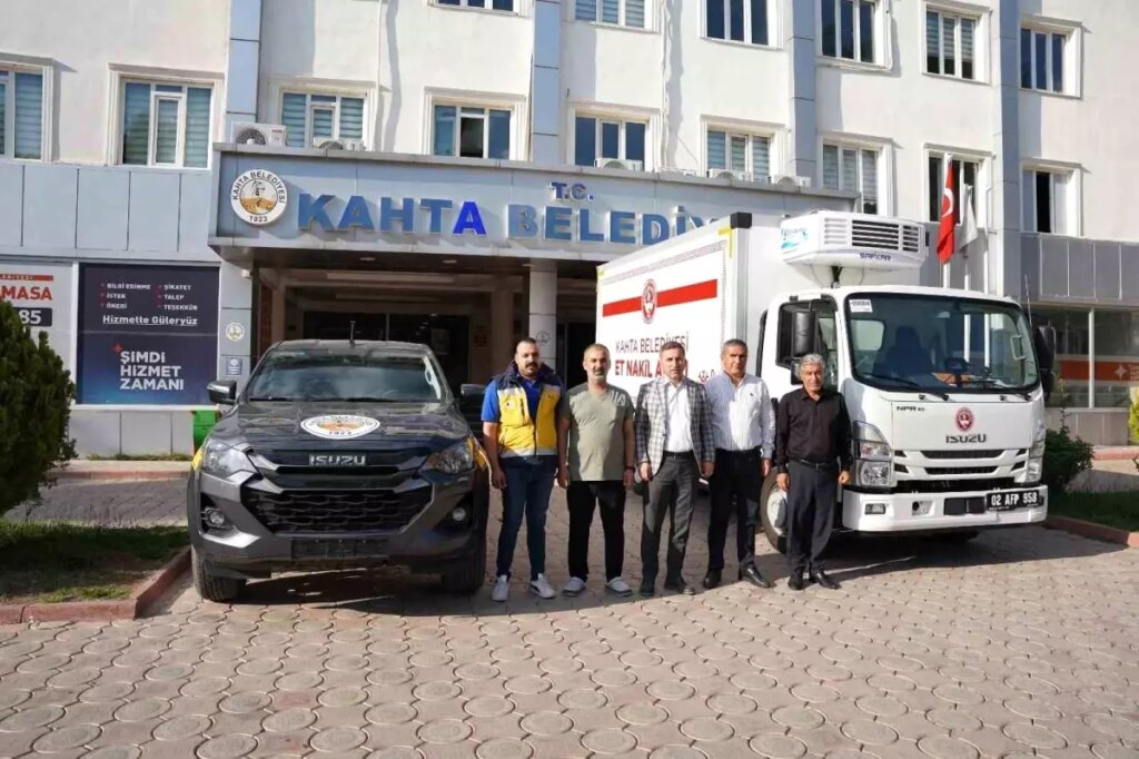 Kahta Belediyesi’nden Yeni Araçlarla Hizmet Kalitesine Artış