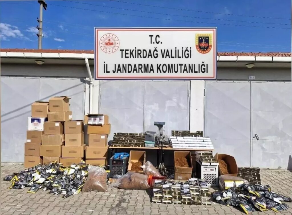 Kapaklı’da Kaçak Makaron Üretimine Darbe: Jandarma Operasyonu
