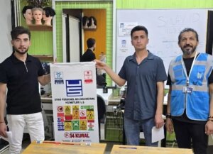 Malatya Park AVM’de Mesleki Yeterlilik Sınavı Heyecanı