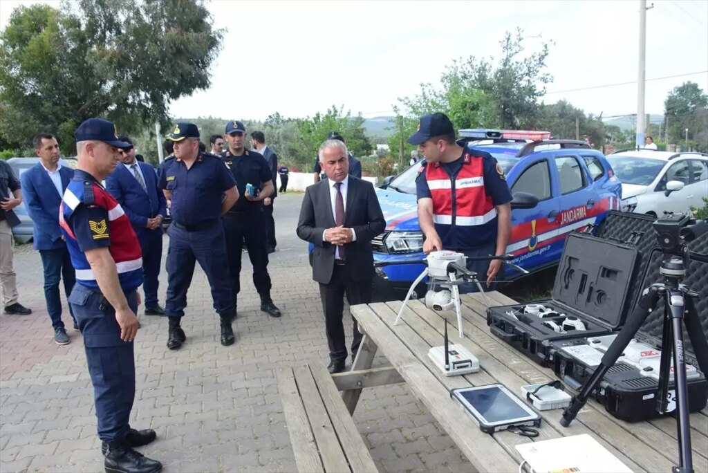 Muğla Bodrum’da Orman Yangınlarına Karşı Gelişmiş Havadan Denetimler Artırıldı