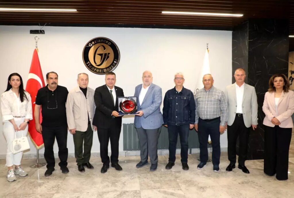 Samsun Çarşamba Ticaret Borsası Heyeti Gaziantep’te Orta Doğu Gıda Fuarı’nda