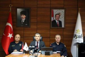 Uşak Valisi Naci Aktaş’tan Güvenlik ve Asayiş Bilgilendirme Toplantısı