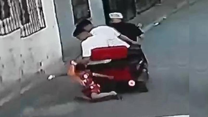 Yüreğir’de Şok Olay: Çocuk Düşürülme Anları Güvenlik Kameralarına Yansıdı