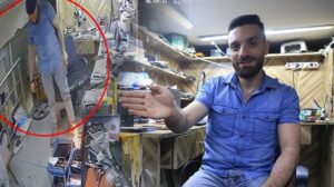 Antakya’da Telefon Patlama Anı Güvenlik Kameralarına Yansıdı