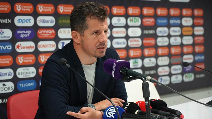 Antalyaspor Teknik Direktörü Emre Belözoğlu’nun Maç Sonu Değerlendirmesi