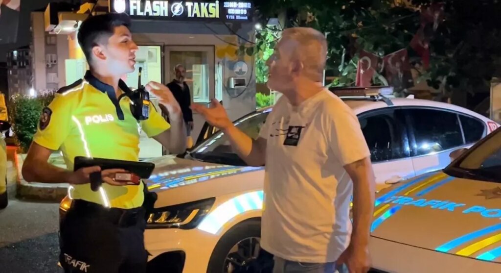 Bursa’da Alkollü Sürücünün Trafik Polisine ve Basın Mensubuna Saldırısı