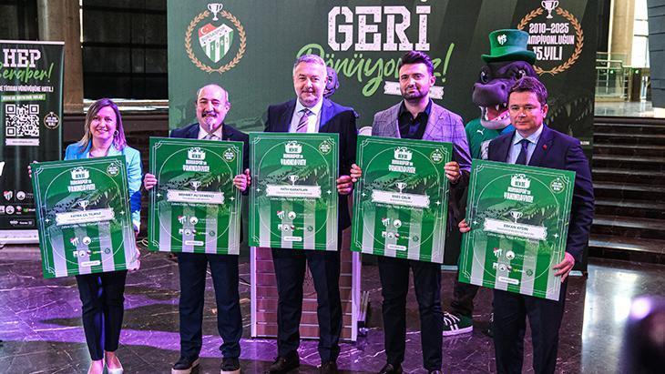 Bursaspor’un Süper Lig Şampiyonluğunun 15. Yıl Dönümü Anısına Özel Etkinlik