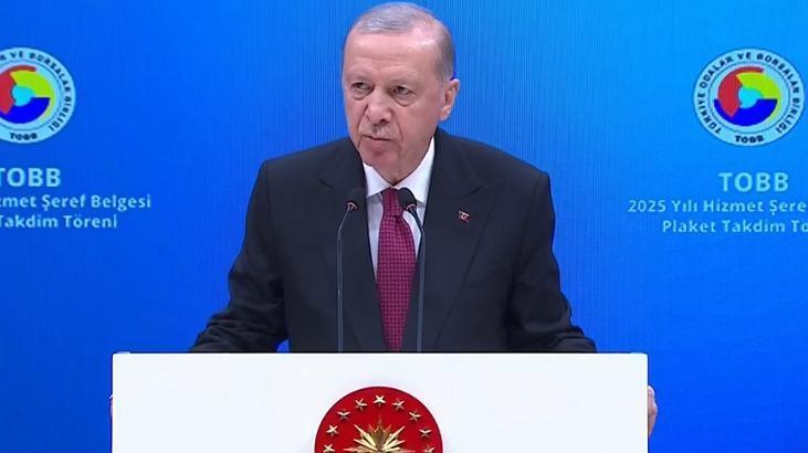 Cumhurbaşkanı Recep Tayyip Erdoğan’ın TOBB Törenindeki Konuşması