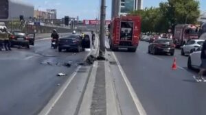 D-100 Karayolu Üzerinde Meydana Gelen Feci Trafik Kazası