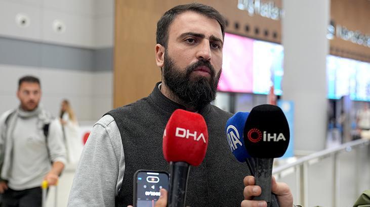 İstanbul Havalimanında Filistinli Gururlu Yolcular ve Mavi Marmara Derneği Yetkilileri Karşıladı