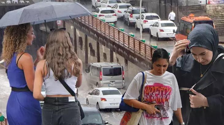 İstanbul ve Marmara Bölgesinde Yoğun Sağanak ve Fırtına Uyarısı