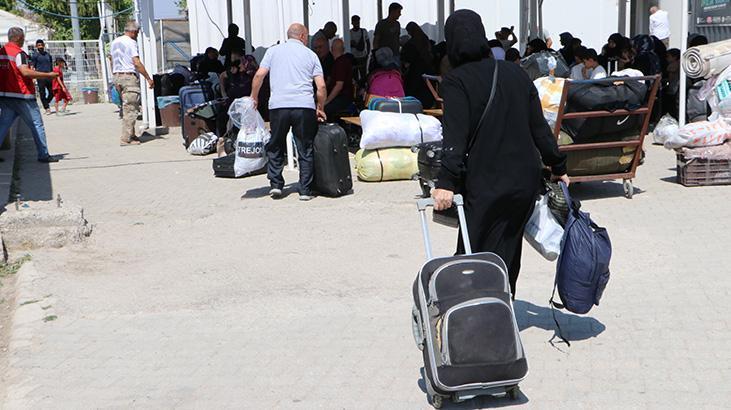 Öncüpınar Gümrük Kapısı’ndan Suriyeli Gönüllülerin Dönüşü
