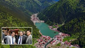 TBMM Bayındırlık, İmar, Ulaştırma ve Turizm Komisyonu Uzungöl’ü Ziyaret Etti