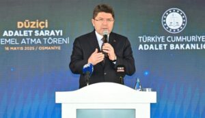 Tunç’tan Osmaniye Adalet Sarayı Temel Atma Töreni ve Deprem Bölgesi Çalışmaları