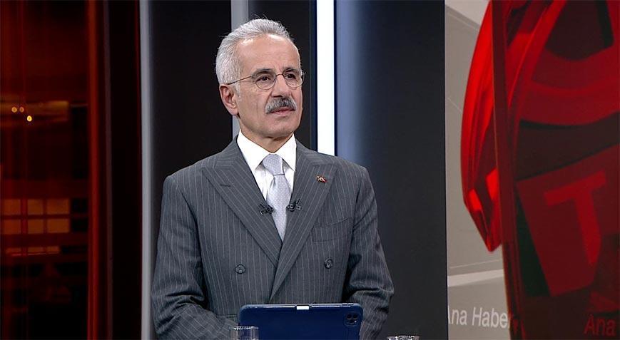 Ulaştırma ve Altyapı Bakanı Abdulkadir Uraloğlu’nun CNN Türk Canlı Yayını Açıklamaları