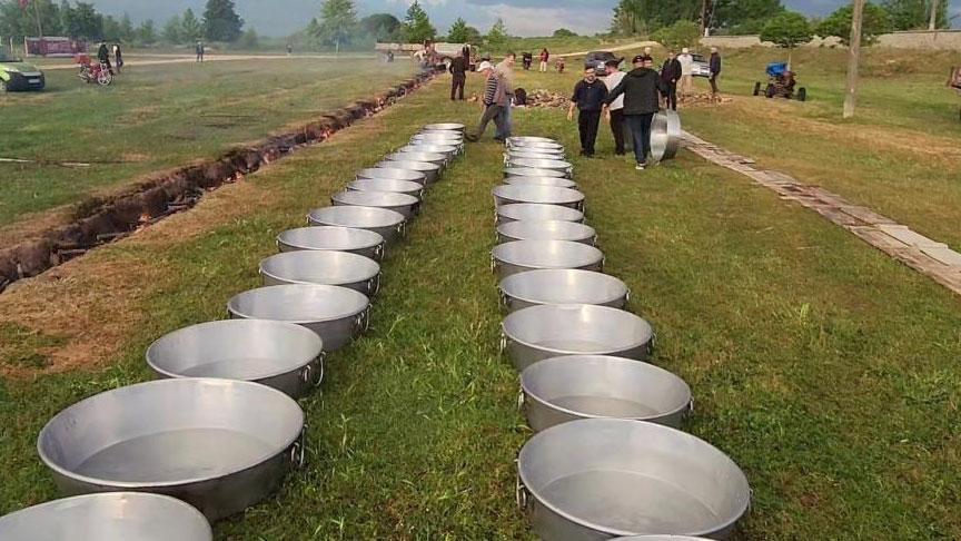 Yamanlı Köyünde Geleneksel Keşkek Şöleni Bu Yıl Da Coşku ile Kutlandı