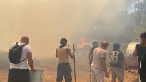 Antalya Muratpaşa’da Orman Yangını ve Mücadele Çabaları