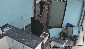 Bursa’da Deprem Anında Serum Takılı Köpeğin Güvenlik Kamerası Görüntüleri