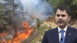 Çevre, Şehircilik ve İklim Değişikliği Bakanı Murat Kurum’un İzmir ve Bilecik Yangınları Hakkındaki Açıklamaları