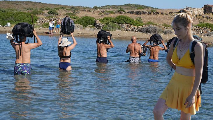 Doğa Tutkunları Cunda Adası’ndan Maden Adası’na Unutulmaz Bir Yürüyüş Deneyimi Yaşadı