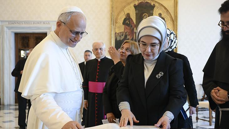 Emine Erdoğan ve Papa 14. Leo’nun Vatikan Zirvesi ve Ortak Çalışmalar Gündemi