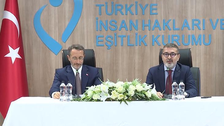 Fahrettin Altun’dan TİHEK Eski Başkanı Kılıç’a Teşekkür ve Görev Değişimi Töreni