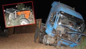 Kula – Eşme Yolunda Feci Trafik Kazası: Bir Ölü, Bir Yaralı