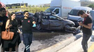 Şiddetli Trafik Kazası Şehintepe Mahallesi’nde Meydana Geldi