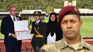 15 Temmuz şehidi Ömer Halisdemir’in kızı teğmen oldu