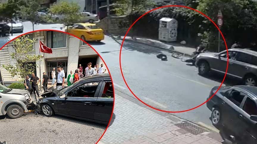 21 günlük şoför dehşeti! Önüne gelen her şeye çarpıp, hamile kadını hastanelik etti