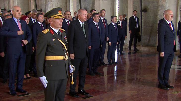 30 Ağustos Zafer Bayramı Törenleri ve Cumhurbaşkanı Erdoğan’ın Katılımları