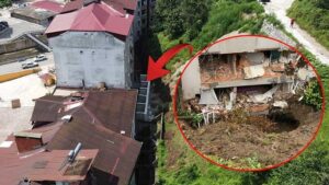 60 ton toprak, 1 can kaybı, 64 tahliye! Ölüm duvarı yeniden inşa edildi