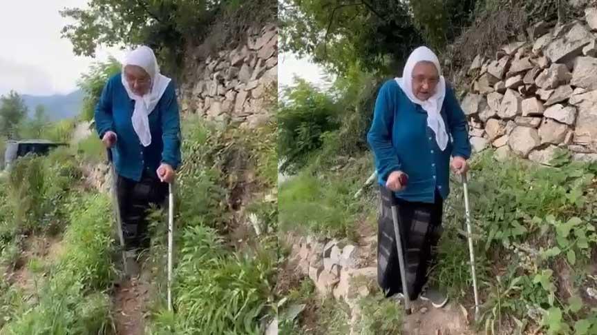 70 yaşındaki yaşlı kadın isyan etti! ‘İnşallah insafa gelirsiniz’