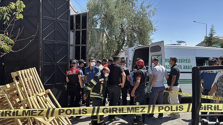 Atık yağ tankına düşen anne ile oğlu öldü