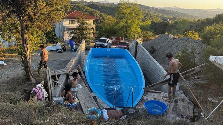 Bektaş Köyünde Yat Tutkusu: 17 Metrelik Kalıptan Havuza Uzanan Hikâye