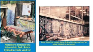 Brüksel mozaikleri 67 yıl sonra yenileniyor