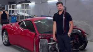 Büyükçekmece’de hurdaya dönen Ferrari’nin sahibi konuştu: Alalı 5 gün olmuştu!