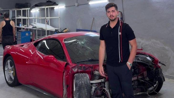 Büyükçekmece’de hurdaya dönen Ferrari’nin sahibi konuştu: Alalı 5 gün olmuştu!