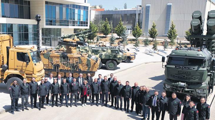 Çelik Kubbe’nin unsurları sahada